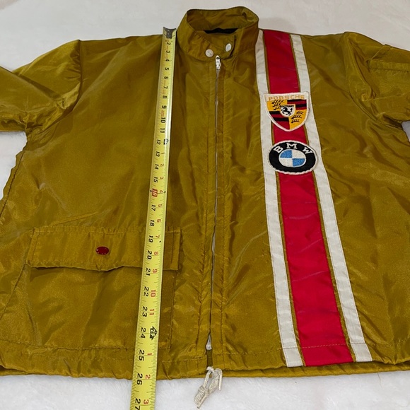 VINTAGE Great Lakes Jacket of Detroit PORSCHE and BMW Racing Jacket No S… - Picture 10 of 15